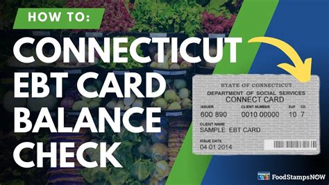 Food Stamps EBT Card Balance