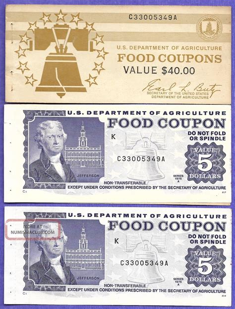 food stamps and coupons