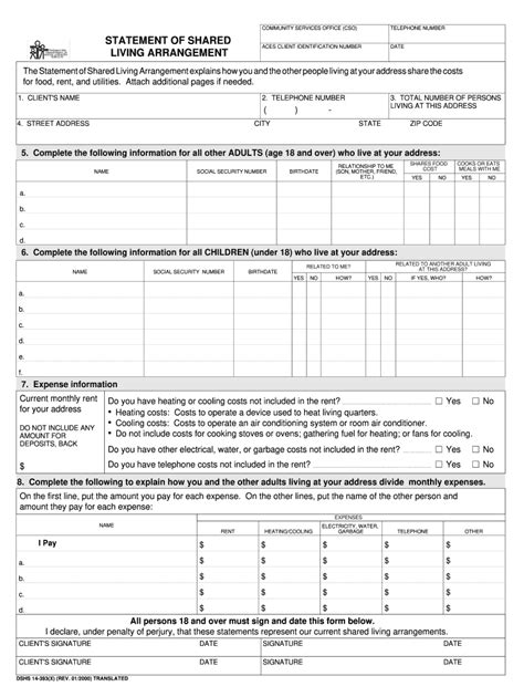 Food Stamps and Living Arrangements