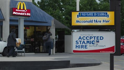 Food Stamps and McDonald's