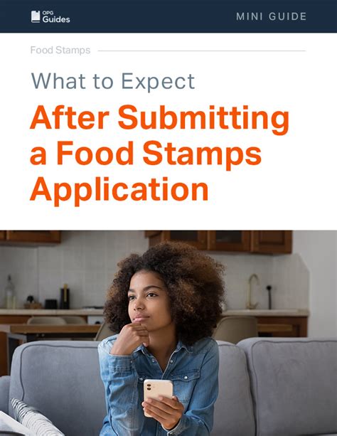 Application follow-up for food stamps