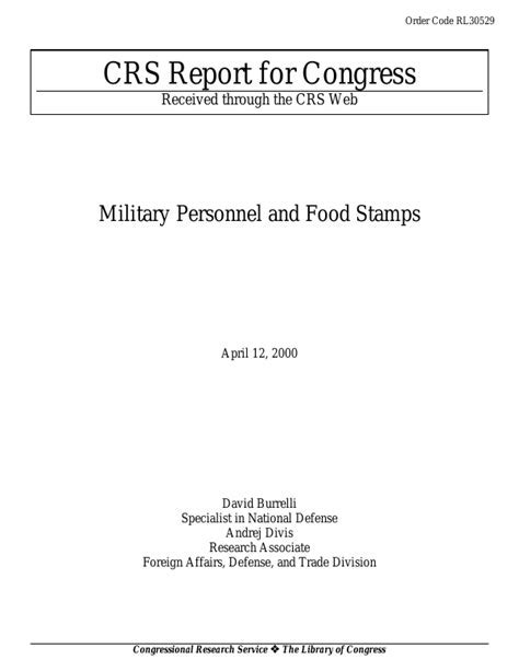 Food Stamps Benefits