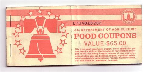 Food Stamps Booklet Image 5