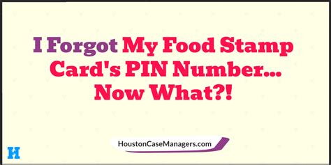 Food Stamps Case Number Forgot