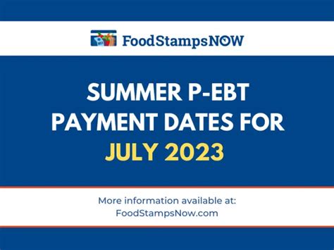 Food Stamps Deposit Schedule Ohio 2025