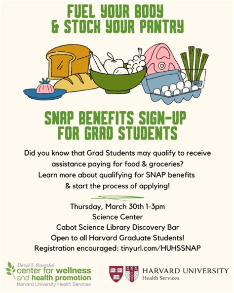 Grad students holding food stamps