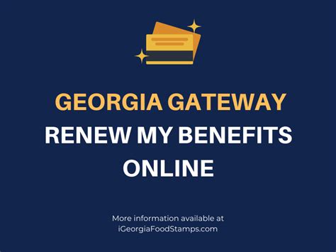 Food Stamps GA Benefits