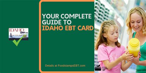 Food Stamps Idaho EBT Card