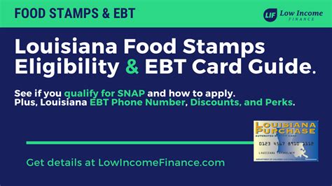 Food Stamps in Louisiana Program