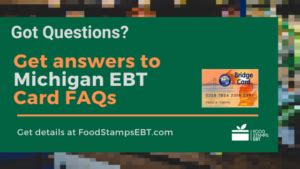 Food Stamps in Michigan FAQs