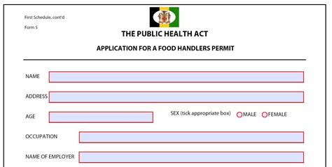 Food Stamps Application Form