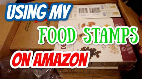 Food stamps on Amazon