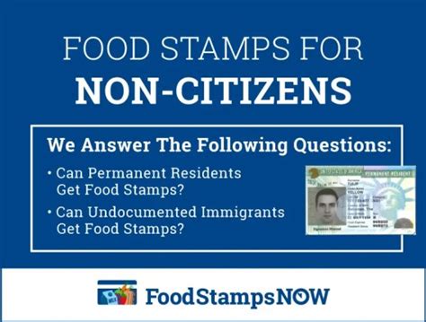 Food stamps for permanent residents