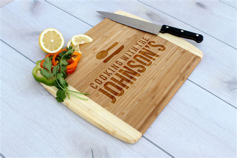 Food-themed cutting board