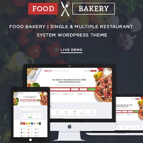 FoodBakery Catering Template for WordPress