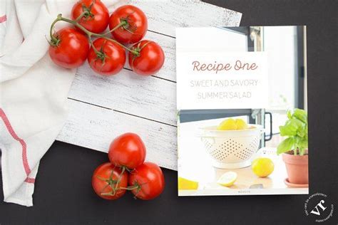 Foodie Recipe Book Template