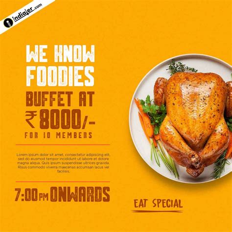 Foodie Restaurant Flyer Template