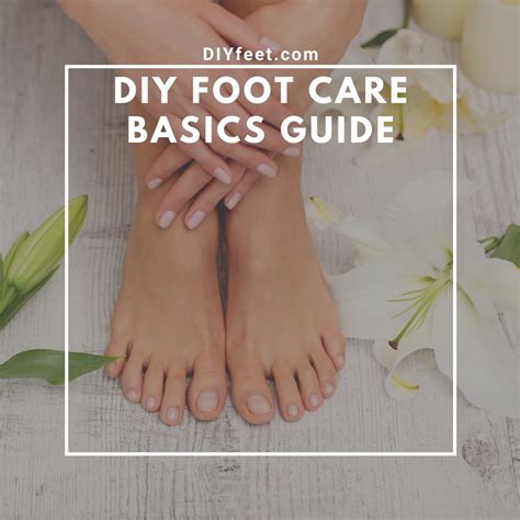 Foot care routine for happy feet