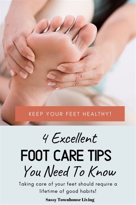 Foot care tips for happy feet