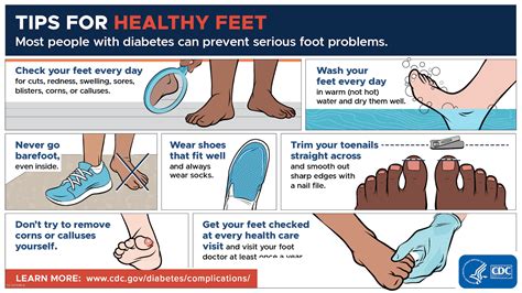 Foot care tips for healthy feet