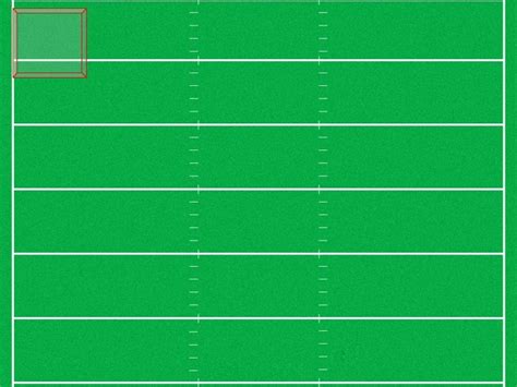 Football Field Playbook Template Example