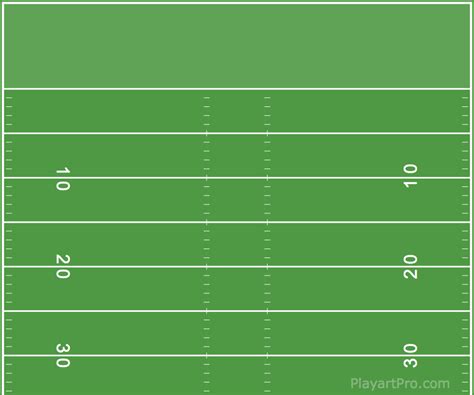 Football Field Playbook Template Design