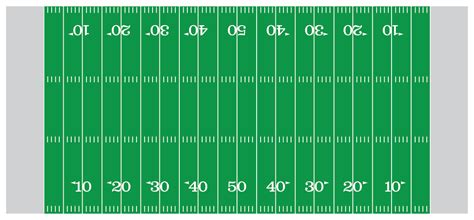 Football Field Template Design