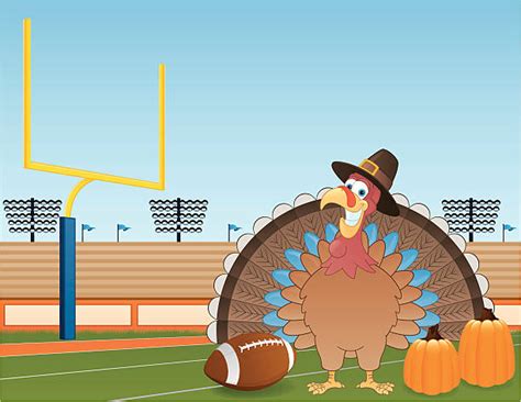 Football Field Turkey Template