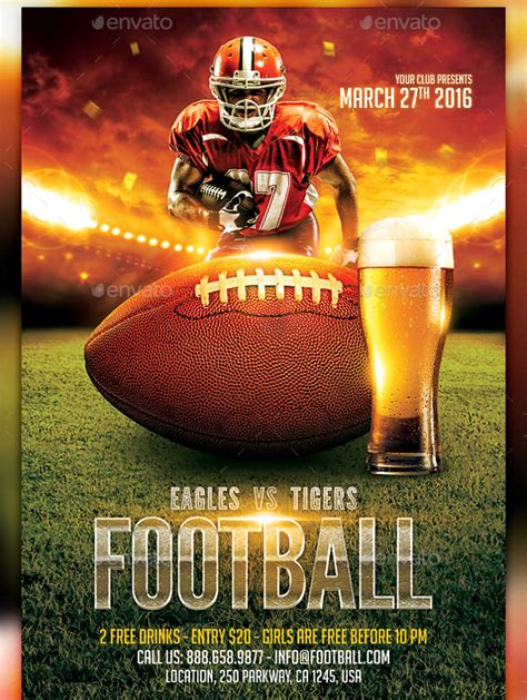 Football Flyer Template