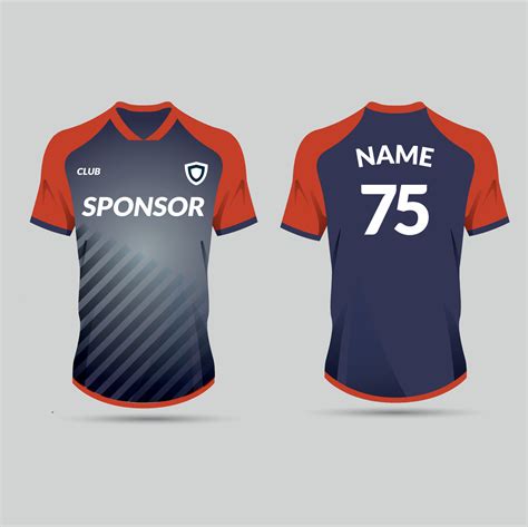 Football Jersey Design Template