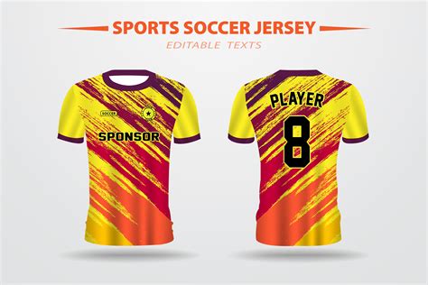 Football Jersey Design Template