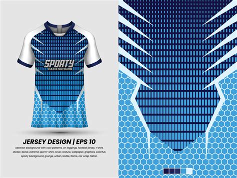 Football Jersey Template Design 1