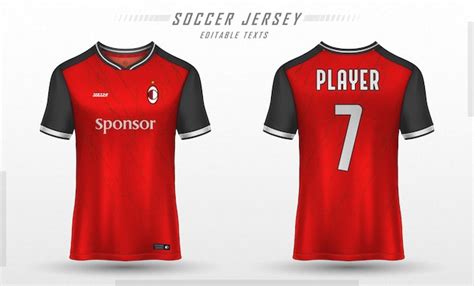 Football Jersey Template for Teams Example 9