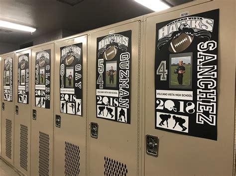 Football Locker Signs