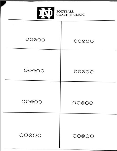 Football Play Diagram Template Examples