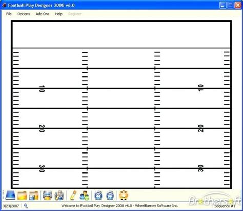 Football Play Template