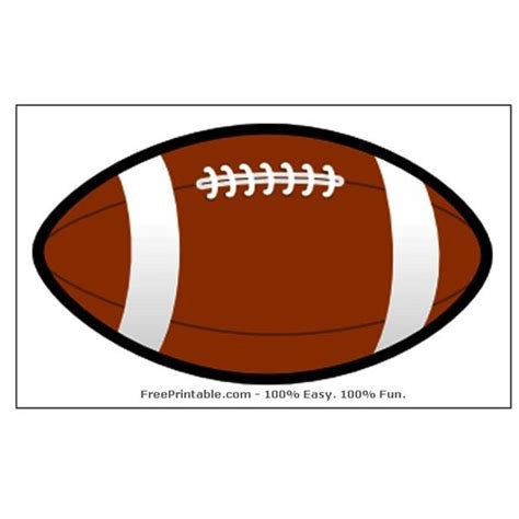 Football Printables Gallery 4