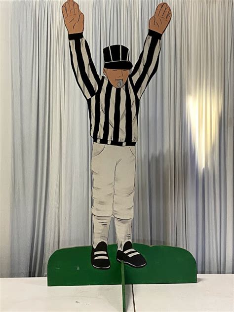 Football Referee Cutouts