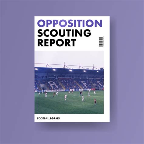 Football Scouting Report Template 1