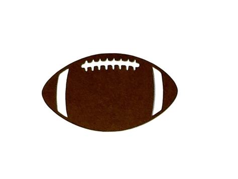 Football-Shaped Cutouts