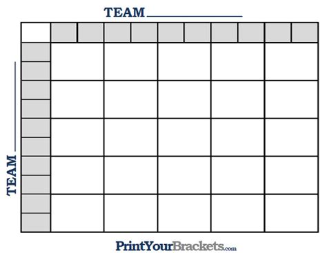 Football Template Grid