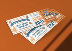 Football Ticket Printing Services