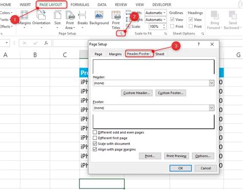 Footnotes in Excel