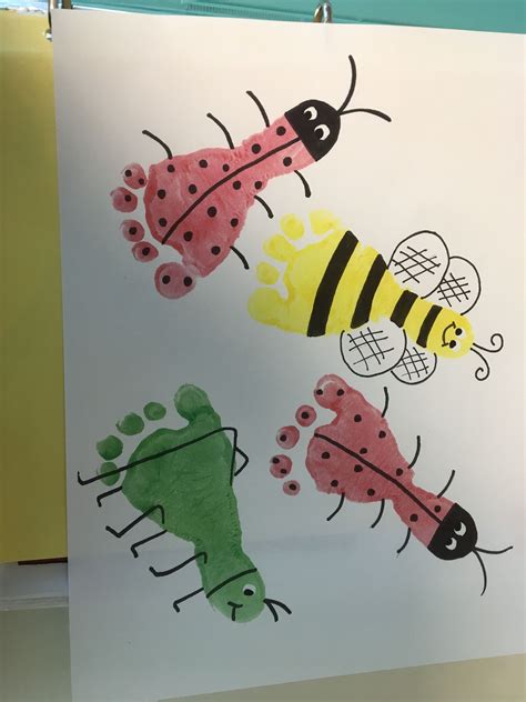 Footprint Art Activities