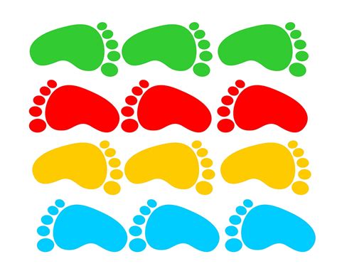 Footprint Decals