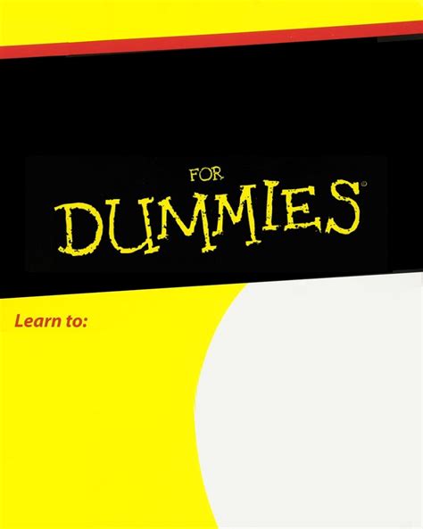 For Dummies Book Template