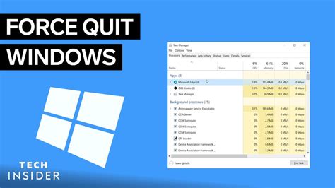 Force Quit Window