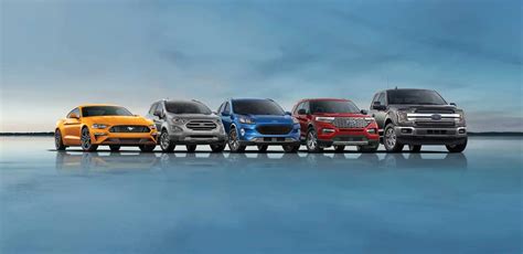 Ford Electric Vehicle Lineup Image