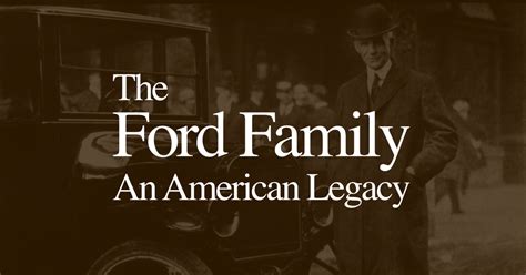 William C. Ford Jr. and the Ford Family