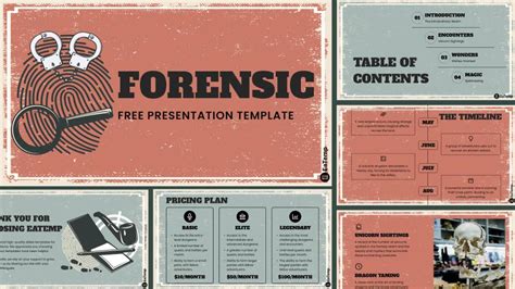 Forensic Science PowerPoint Template